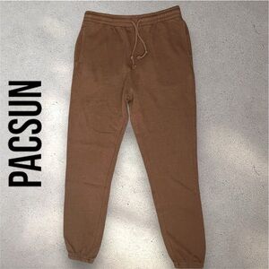 NWT PacSun | Cuffed Jogger Sweatpants Heather Brown Size Medium